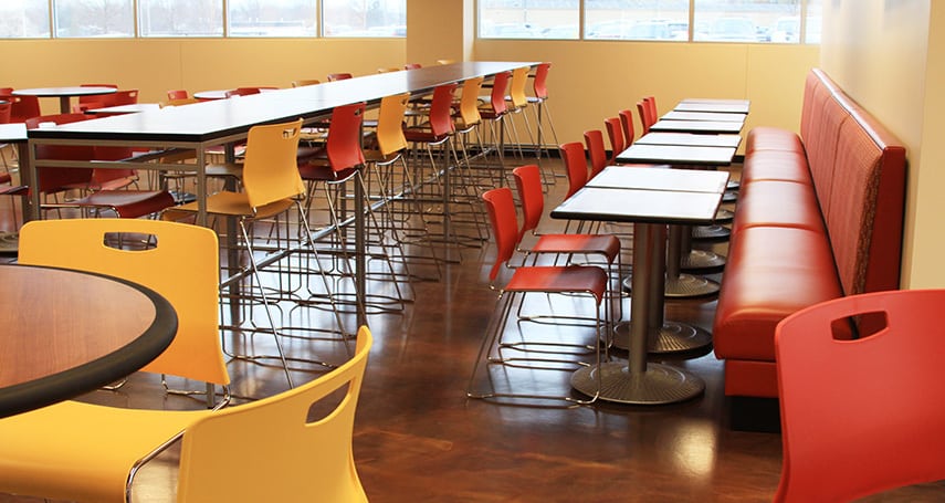 cafeteria seating
