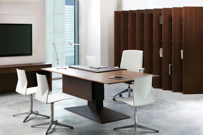 office or meeting room business solutions desk and chairs